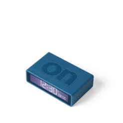 Lexon Flip+ Vækkeur LR150 Duck Blue