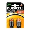 Duracell Plus Power AAA-batterier 4 Pk -Husholdning Artikler 5000394018457