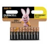 Duracell Plus Power Batteri AAA 10 Stk -Husholdning Artikler 5000394132481