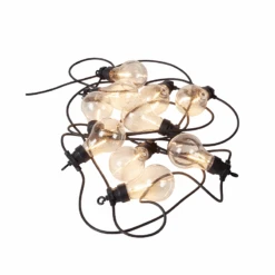 Party Light Lyskæde Med 10 Pærer Klar