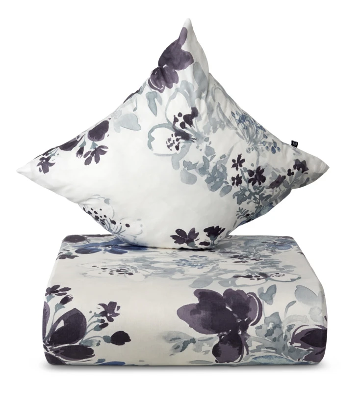 Nordisk Tekstil Samoa Sengesæt 140x200cm Blå 3 Nordisk Tekstil Samoa Sengesæt 140x200cm Blå