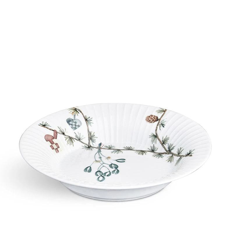 Kähler Hammershøi Jul Dyb Tallerken 21 Cm 3 Kähler Hammershøi Jul Dyb Tallerken 21 Cm