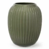 Kähler Hammershøi Vase Mørk Grøn 21 Cm -Husholdning Artikler 5703779184371