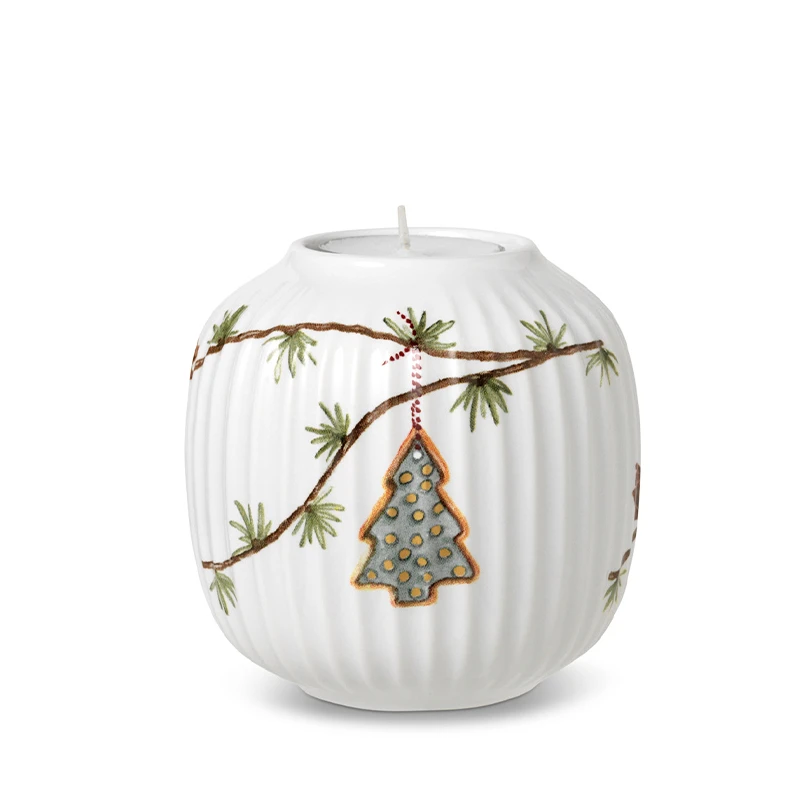 Kähler Hammershøi Christmas Fyrfadsstage Ø9,5 Cm 3 Kähler Hammershøi Christmas Fyrfadsstage Ø9,5 Cm