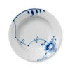 Royal Copenhagen Blå Mega Riflet Dyb Tallerken 21 Cm -Husholdning Artikler 5705140059028