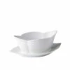 Royal Copenhagen Hvid Riflet Sauceskål Med Fod -Husholdning Artikler 5705140683230