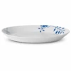 Royal Copenhagen Blå Mega Riflet Oval Tallerken 30 Cm -Husholdning Artikler 5705140717652