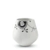 Royal Copenhagen Sort Mega Riflet Vase 12 Cm -Husholdning Artikler 5705140733201