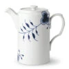 Royal Copenhagen Blå Mega Riflet Kande Med Låg 1,1 Liter -Husholdning Artikler 5705140734765