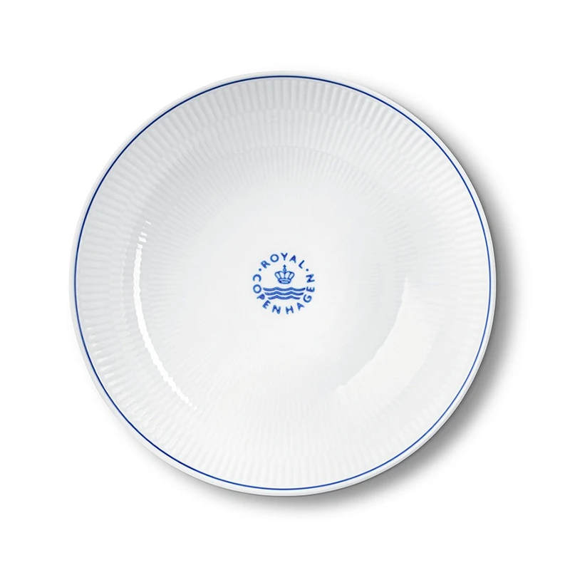 Royal Copenhagen Blueline Skål 21 Cm 3 Royal Copenhagen Blueline Skål 21 Cm