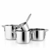 Eva Trio Steel Line Recycled Grydesæt Uden Belægning 4 Dele 1 Eva Trio Steel Line Recycled Grydesæt Uden Belægning 4 Dele -Husholdning Artikler 5706631210706