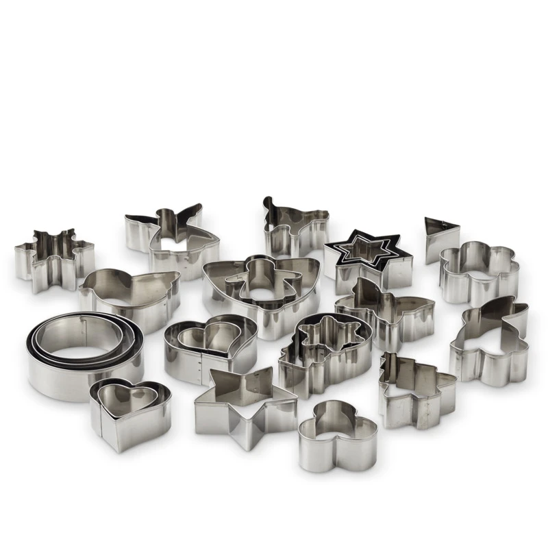 Royal Udstiksforme Rustfrit Stål 25 Stk. Assorteret 3 Royal Udstiksforme Rustfrit Stål 25 Stk. Assorteret