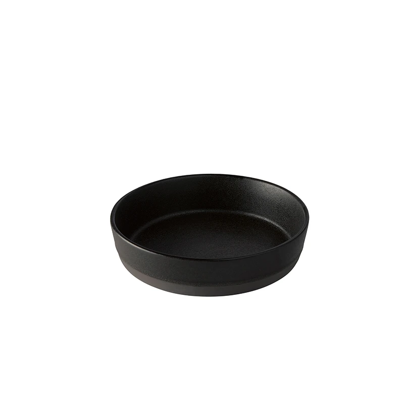 RAW Titanium Black Suppe Tallerken 19,4 Cm 3 RAW Titanium Black Suppe Tallerken 19,4 Cm