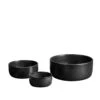 RAW Titanium Black Skålesæt 3 Stk. -Husholdning Artikler 5709554148361