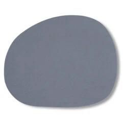 RAW Dækkeserviet Recycled Læder Grå