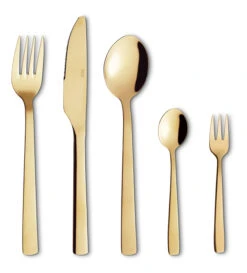 RAW Bestiksæt 60 Dele Guld