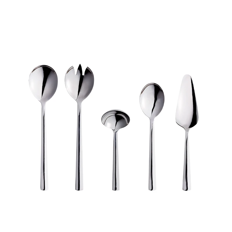 RAW Serveringssæt 5 Dele Blank 3 RAW Serveringssæt 5 Dele Blank