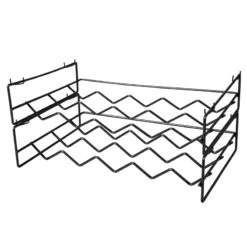 Bacchus Vinreol Til 10 Flasker Sortlakeret Metal