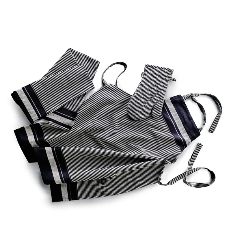 Bastian Jumbo Tekstilsæt 3 Dele Sort/Natur 3 Bastian Jumbo Tekstilsæt 3 Dele Sort/Natur