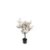 La Vida Kunstigt Magnoliatræ Hvid 90 Cm -Husholdning Artikler 5710592074574