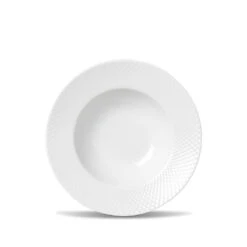 Lyngby Porcelæn Rhombe Dyb Tallerken 24,5 Cm