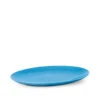 Lyngby Porcelæn Rhombe Color Serveringsfad Blå 28,5 X 21,5 Cm