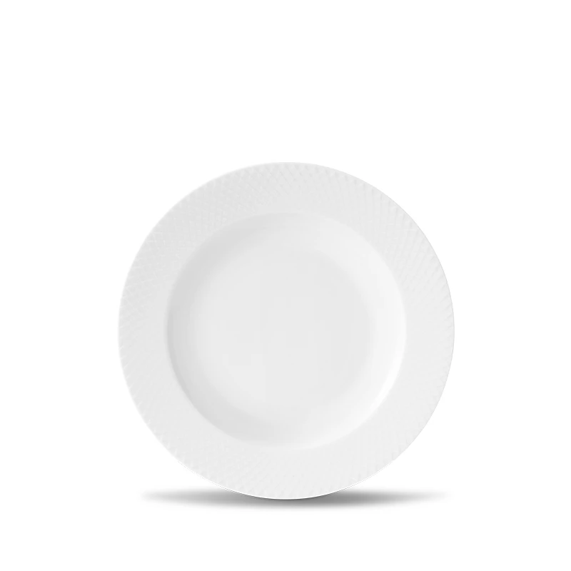 Lyngby Porcelæn Rhombe Dyb Tallerken 23 Cm 3 Lyngby Porcelæn Rhombe Dyb Tallerken 23 Cm