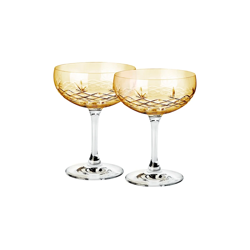 Frederik Bagger Crispy Citrine Gatsby Champagneglas 2 Stk 3 Frederik Bagger Crispy Citrine Gatsby Champagneglas 2 Stk