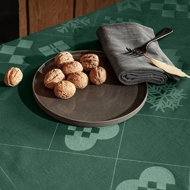 Rosendahl Damask Dug Natale 150x320 Cm Grøn 3 Rosendahl Damask Dug Natale 150x320 Cm Grøn