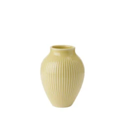 Knabstrup Keramik Knabstrup Vase Lys Gul 12,5 Cm