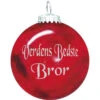 Rolsted Copenhagen Julekugle: Verdens Bedste Bror