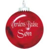 Rolsted Copenhagen Julekugle: Verdens Bedste Søn -Husholdning Artikler 5714085131508