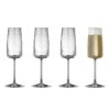Lyngby Glas Zero Champagneglas 4 Stk. 30 Cl -Husholdning Artikler 5722000122685