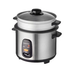 Nordic Sense Riskoger Stål/Sort 1,5 Liter 500 Watt