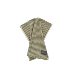 Södahl Organic Vaskeklud Melange Olive 4 Stk. 30x30 Cm