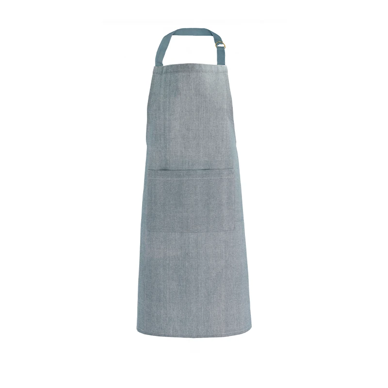 Södahl Chambray Organic Forklæde China Blue 70x90 Cm 3 Södahl Chambray Organic Forklæde China Blue 70x90 Cm