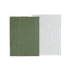 Södahl Line Viskestykke 2 Stk. Olive/white 50x70 Cm -Husholdning Artikler 5722000250968