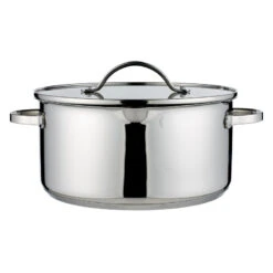 Aldente Gryde Med Låg 5 Liter Uden Belægning