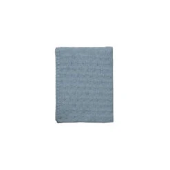 Södahl Deco Knit Plaid 130x170 Cm Linen Blue