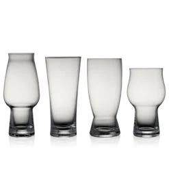 Lyngby Glas ølglas 4 Stk. Assorteret