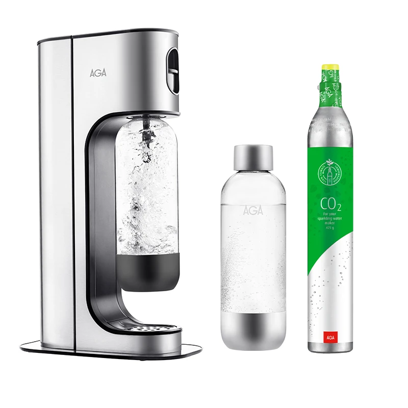 AGA Exclusive Steel Danskvandsmaskine Sort 42 Cm 3 AGA Exclusive Steel Danskvandsmaskine Sort 42 Cm