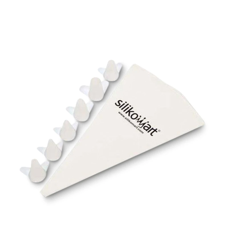 Silikomart Sprøjtepose 34 Cm Og 6 Stk. 3 Silikomart Sprøjtepose 34 Cm Og 6 Stk.