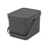 Brabantia Sortering Affaldsspand Grå 6 Liter -Husholdning Artikler 8710755109720
