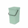 Brabantia Sort & Go Affaldsspand Med Låg Jade Green 12 Liter -Husholdning Artikler 8710755211829