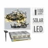KOOPMAN Solar Lyskæde Med 100 LED Lys -Husholdning Artikler 8719987485077