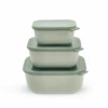 Mepal Cirqula Skålesæt Med Låg Høj Nordic Sage -Husholdning Artikler 8720294018780